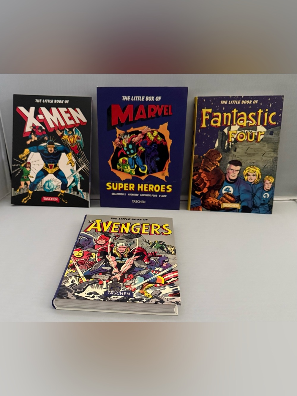 The Little Box of Marvel Super Heroes 3 Volume Illustrated Box Set Books